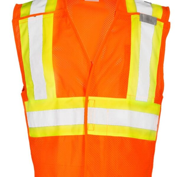 Unisex Contrasting Mesh Breakaway Vest Thumbnail